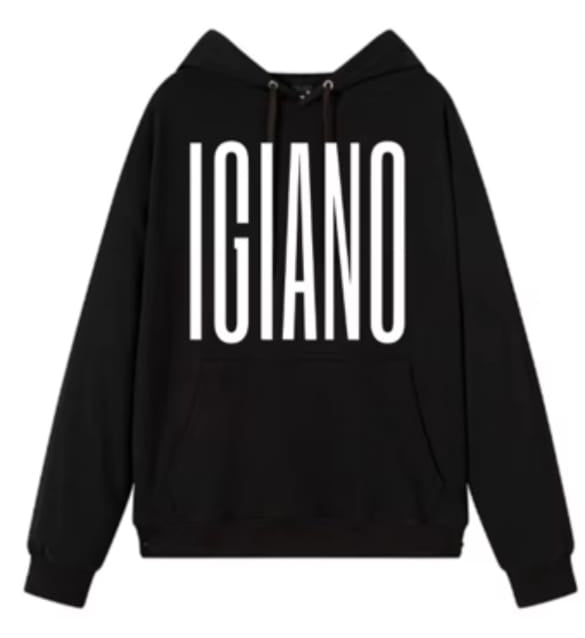 Pre Order IGIANO Big Font Hoodie